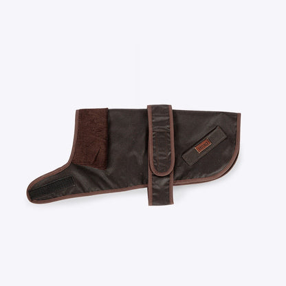 Danish Design Fatface Sussex Wax Dog Coat - Brown