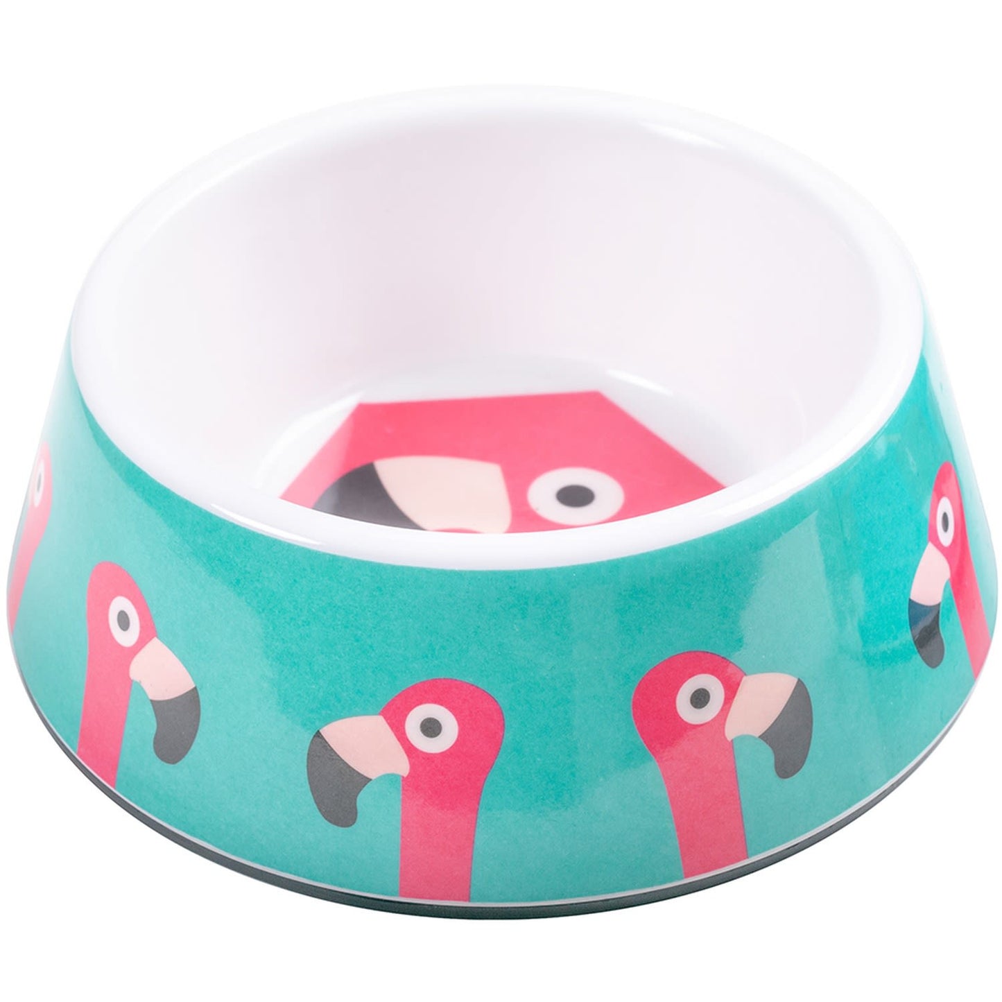 Ministry Of Pets Melamine Non-slip Pet Bowl - Flamingo