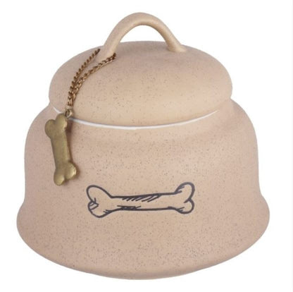 Ministry Of Pets Sandstone Dog Treat Jar