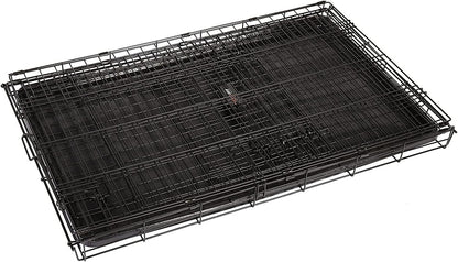 Rac Metal Fold Flat Crate With Plastic Tray for Dogs