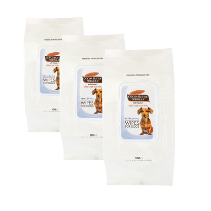 Palmer's for Pets Refreshing Wipes with Cocoa Butter for Dogs
