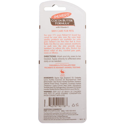 Palmer's for Pets Paw Pad & Nose Balm On-the-Go with Cocoa Butter