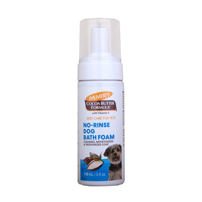 Palmer's for Pets Moisturizing No-Rinse Bath Foam with Cocoa Butter for Dogs