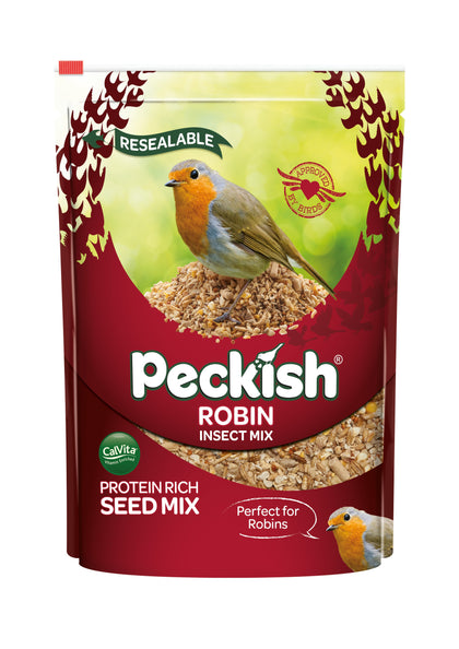 Peckish Robin Seed & Insect Mix Bird Food
