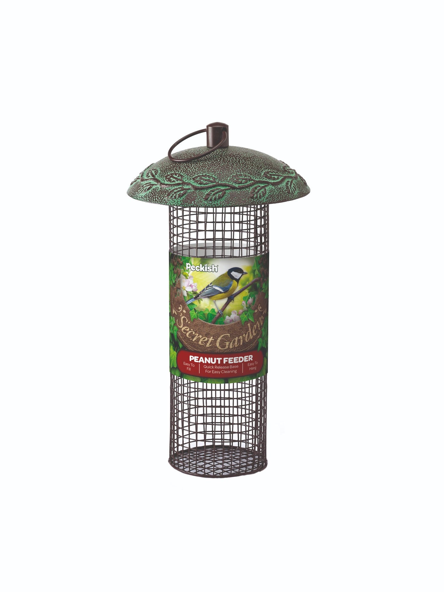 Peckish Secret Garden Peanut Bird Feeder