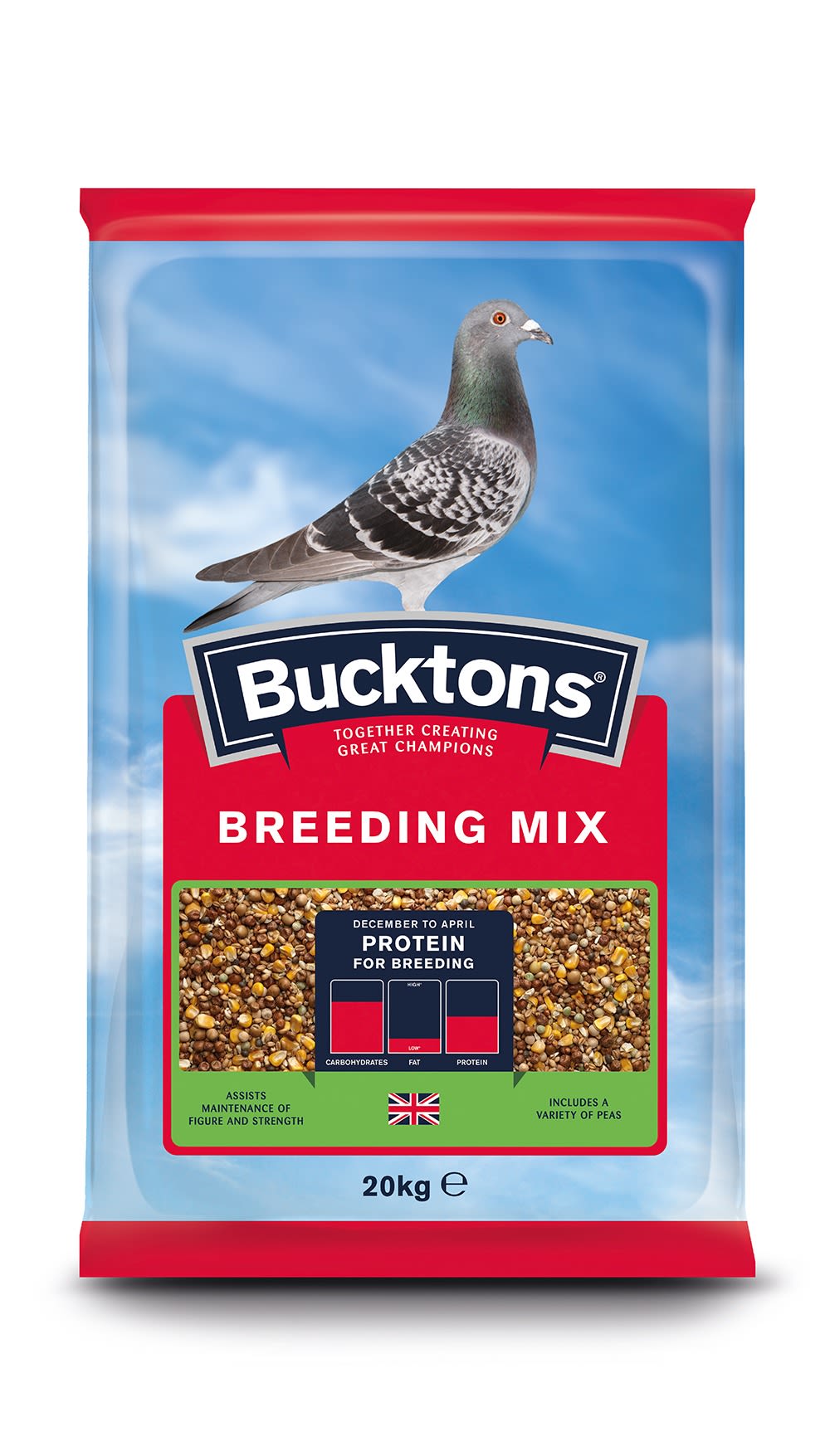 Bucktons Pigeon Breeding Mix Bird Food