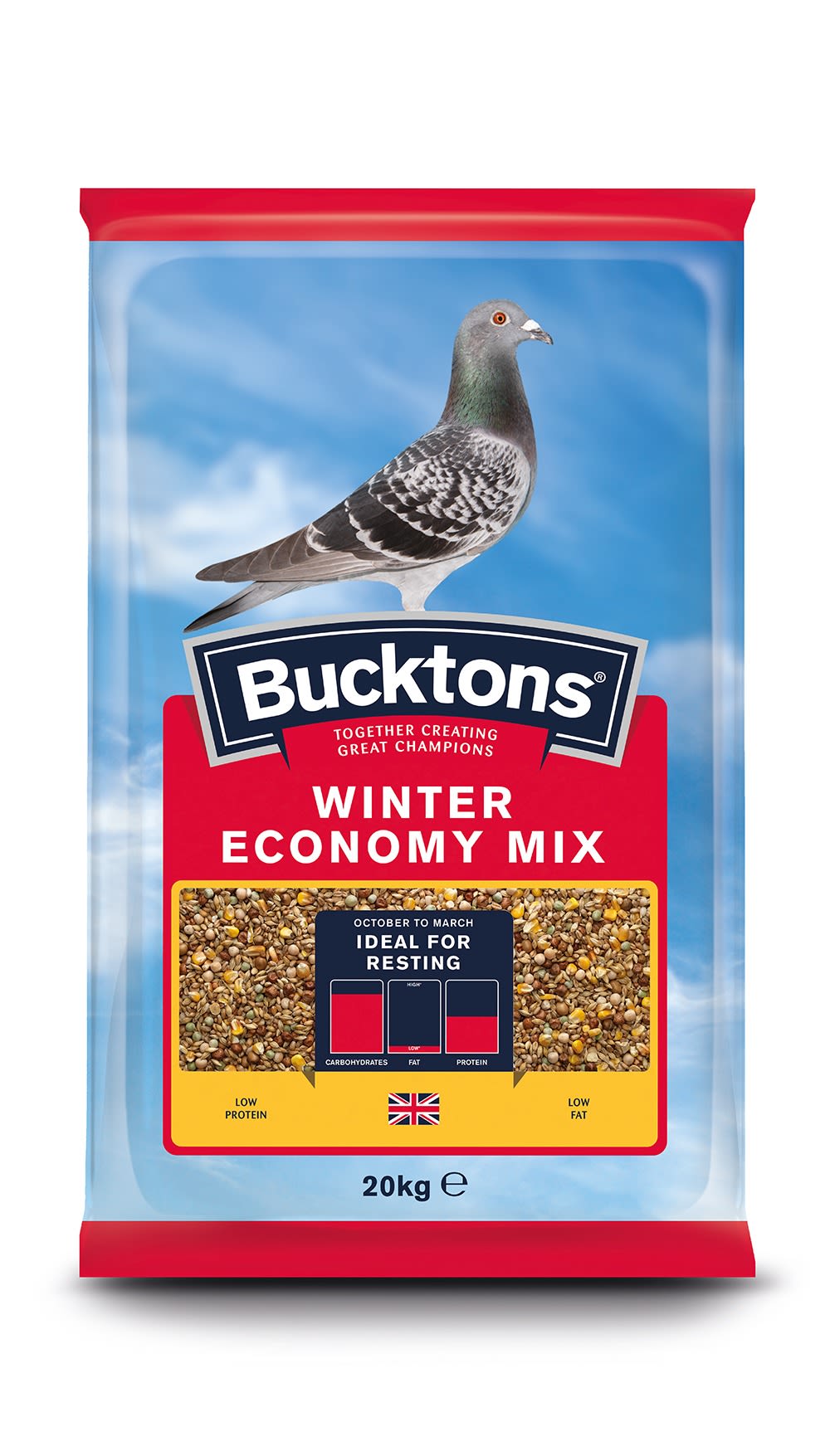 Bucktons Pigeon Winter Economy Mix Bird Food