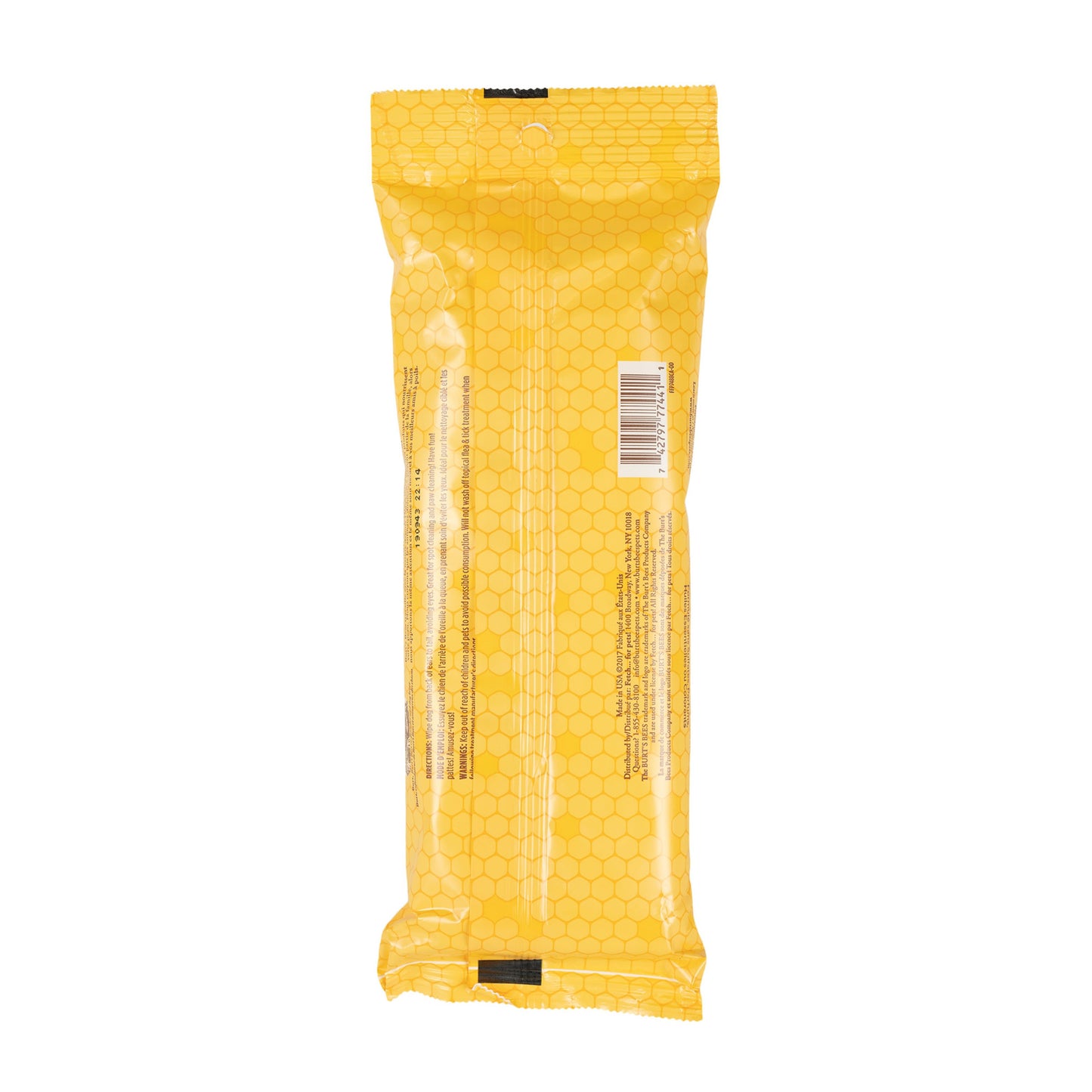 Burt's Bees Multipurpose Dog Wipes with Honey