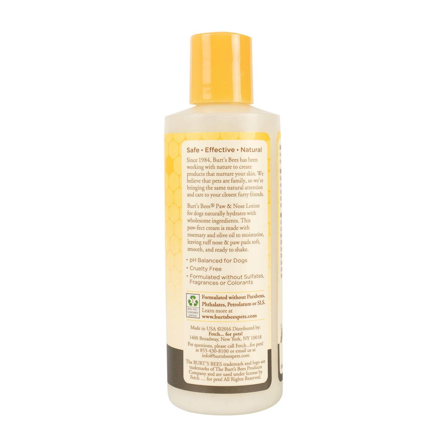 Burt's Bees Paw & Nose Dog Lotion