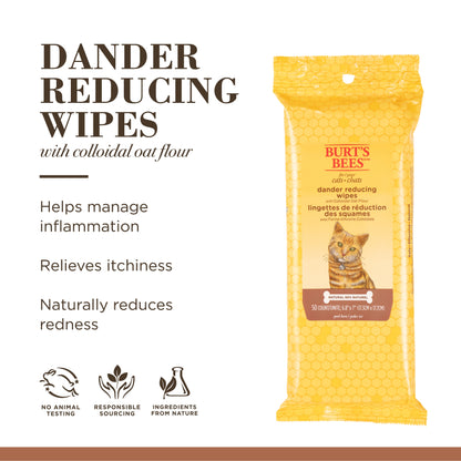 Burt's Bees Dander Cat Wipes