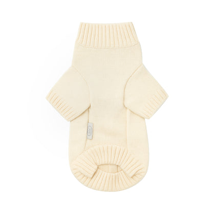 Banbury & Co Knitted Dog Ivory Jumper