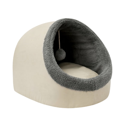 Banbury & Co Luxury Cosy Cat Bed with Removable Cushion