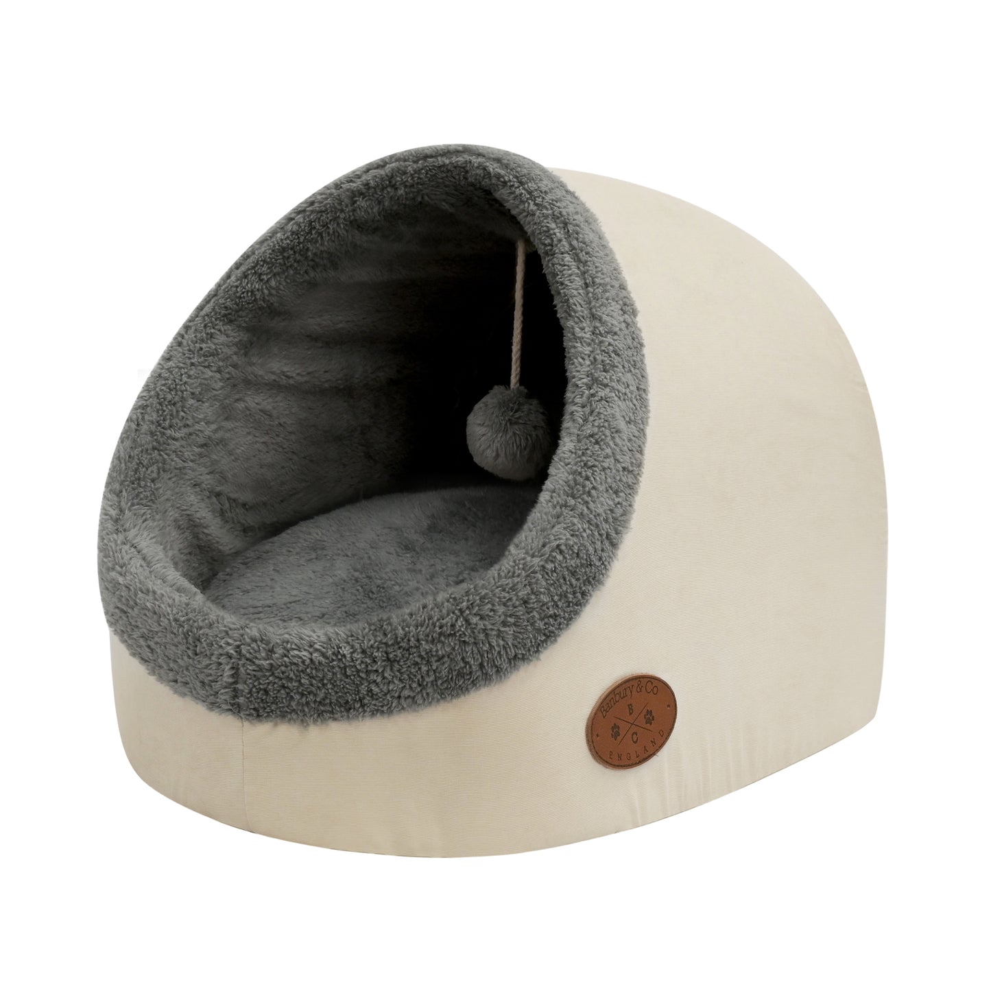 Banbury & Co Luxury Cosy Cat Bed with Removable Cushion