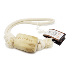 Elkwood Coffee Wood Rope Dog Toy