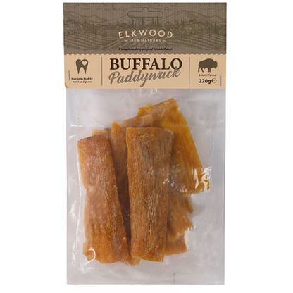 Elkwood 100% Buffalo Paddywack Dog Chew | 220g