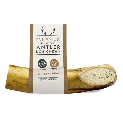 Elkwood 100% Natural Split Antler Chew | Medium