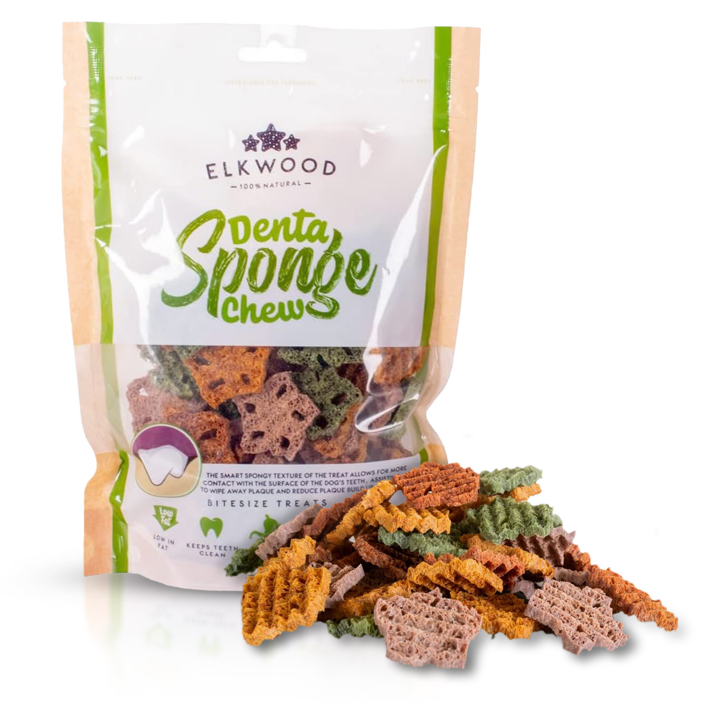 Elkwood Sponge Dental Training Treats | 100g
