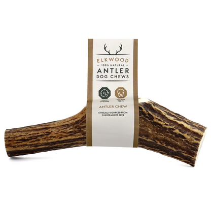Elkwood 100% Natural Split Antler Chew | Large