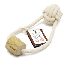 Elkwood Coffee Wood Ball & Chew Dog Toy