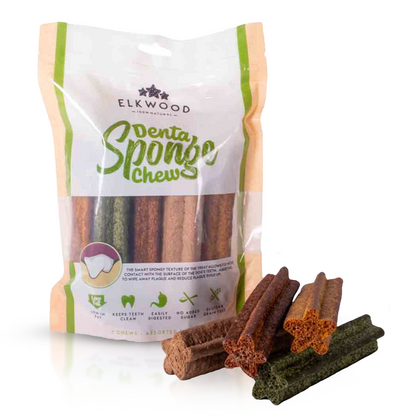 Elkwood Sponge Dental Stick | 7-Pack