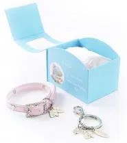 Me To You Collar & Key Ring Set Sm - Blue