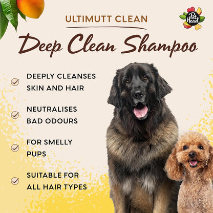 Pet Head Ultimutt Clean 3 in 1 Dog Shampoo
