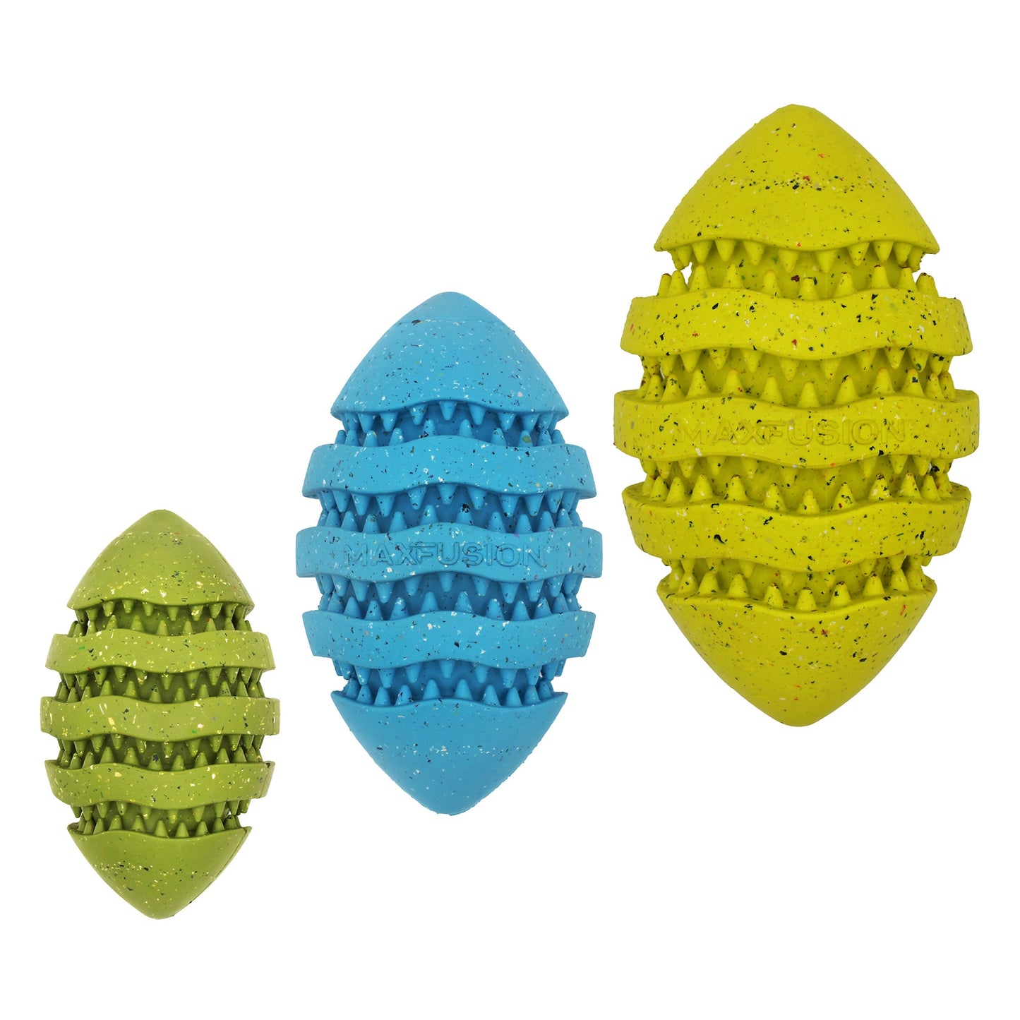 Max Fusion Spiro Football Dog Toy