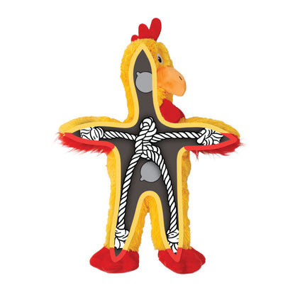 KONG Knots Chicken Dog Toy