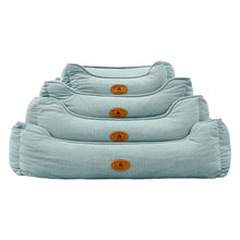 Banbury & Co Rural Retreats Seafoam Corduroy Box Dog Bed
