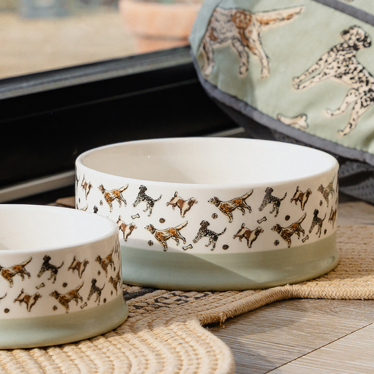 Banbury & Co Rural Retreats Ceramic Pet Bowl