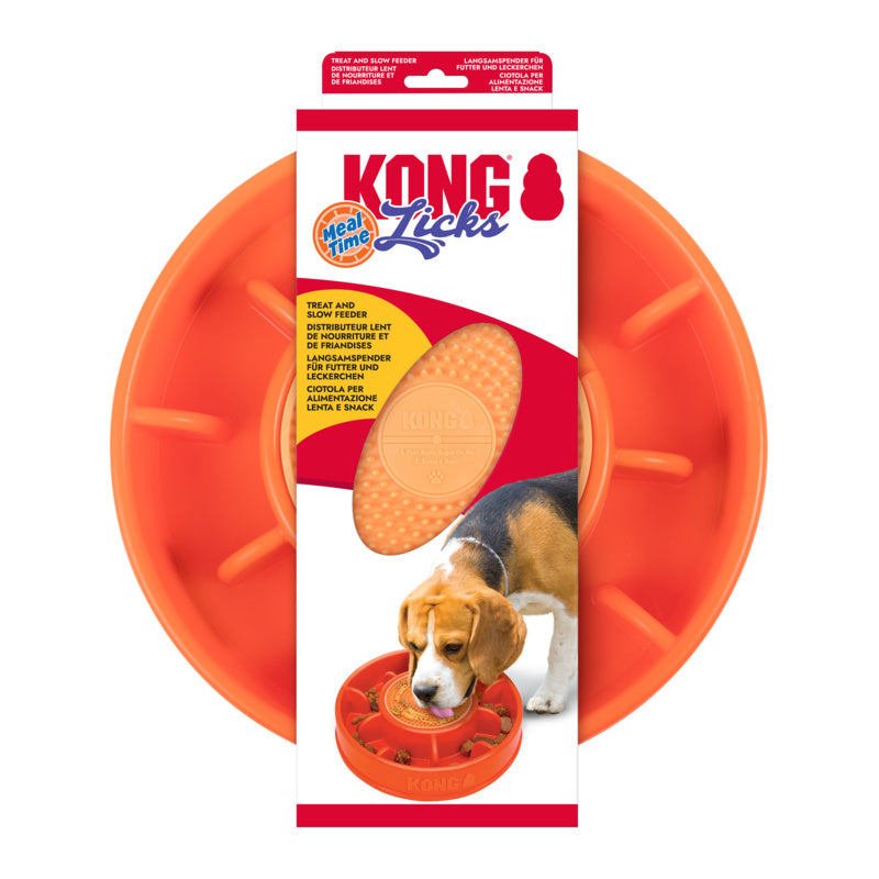 KONG Licks Mealtime Interactive Feeder