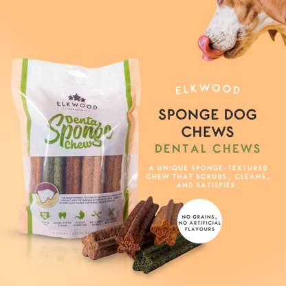 Elkwood Sponge Dental Stick | 7-Pack