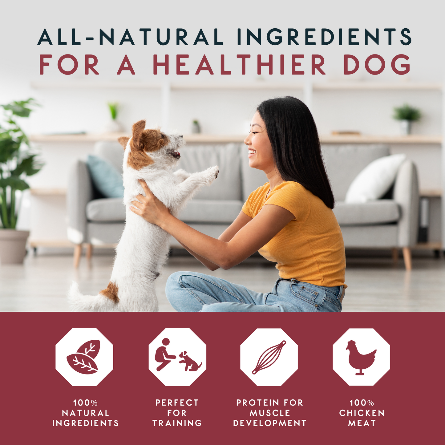 Elkwood 100% Real Chicken Jerky Strips | 70g