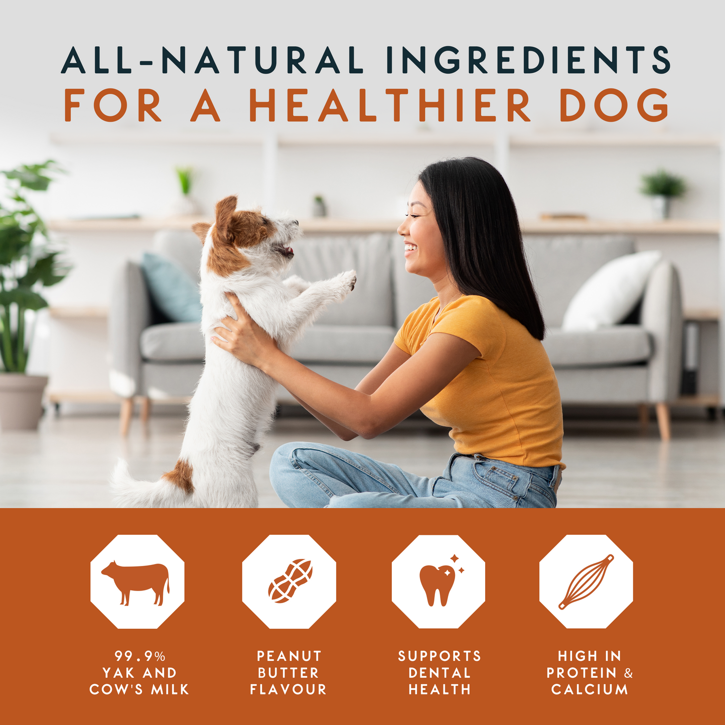 Elkwood Himalayan Peanut Butter Dog Chew – Small