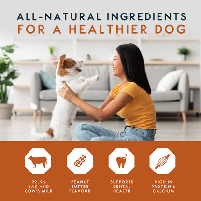 Elkwood Himalayan Peanut Butter Dog Chew – Small