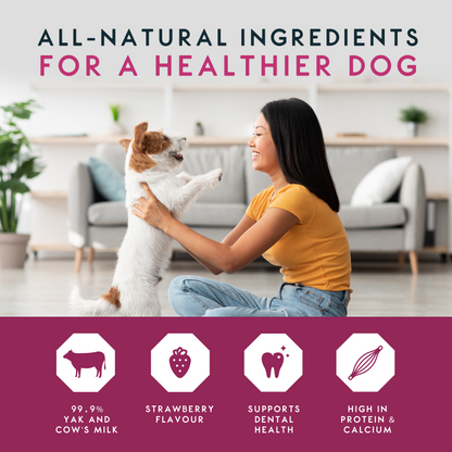 Elkwood Himalayan Strawberry Dog Chew – Small