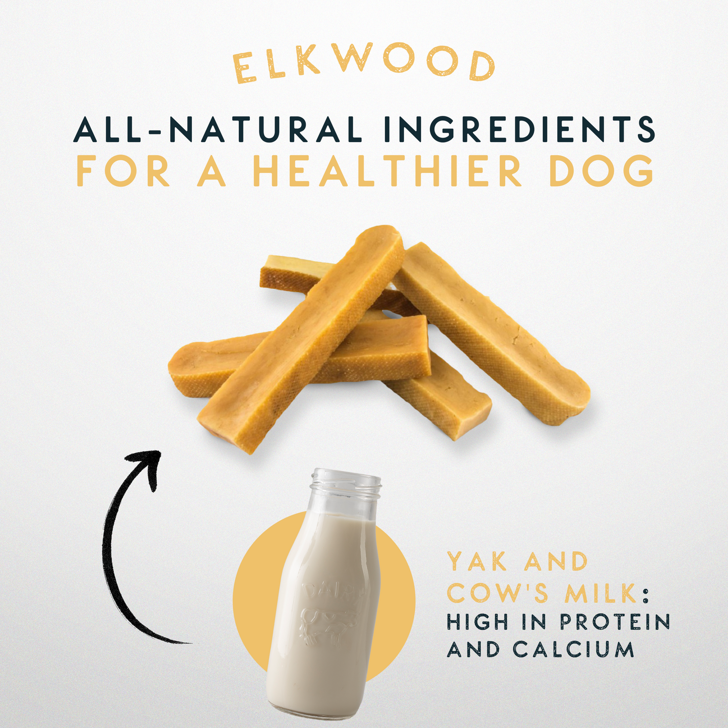 Elkwood Himalayan Original Cheese Dog Chew – Small