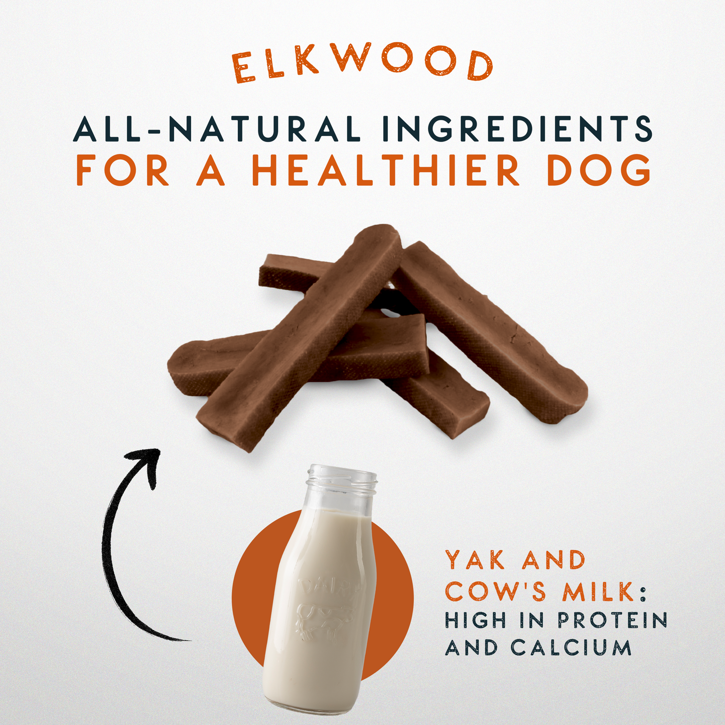 Elkwood Himalayan Peanut Butter Dog Chew – Small