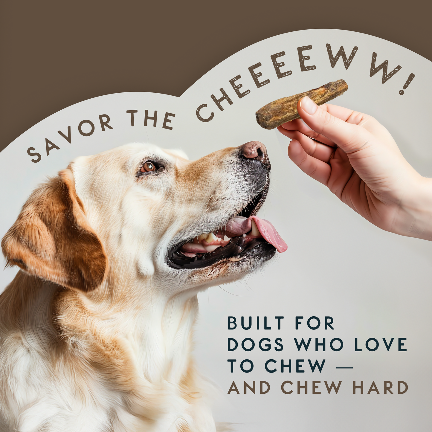 Elkwood 100% Buffalo Natural Tail Dog Treat | 200g