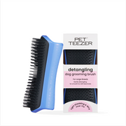 Pet Teezer Detangling Dog Grooming Brush Blue Large