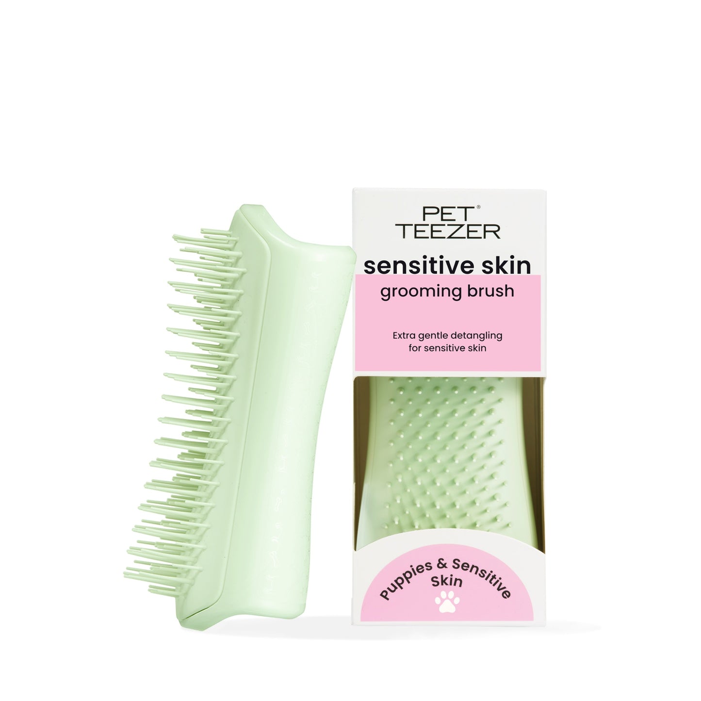 Pet Teezer Puppy Grooming Brush Pistachio