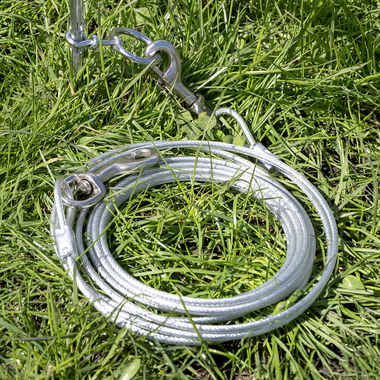 Rac Tie Out Steel Stake & Cable Kit
