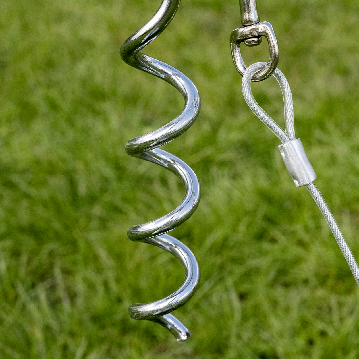 Rac Tie Out Steel Stake & Cable Kit