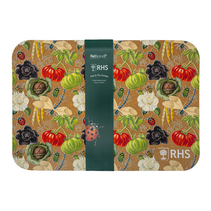 Royal Horticultural Society Pets in the Garden Cork Feeding Mat