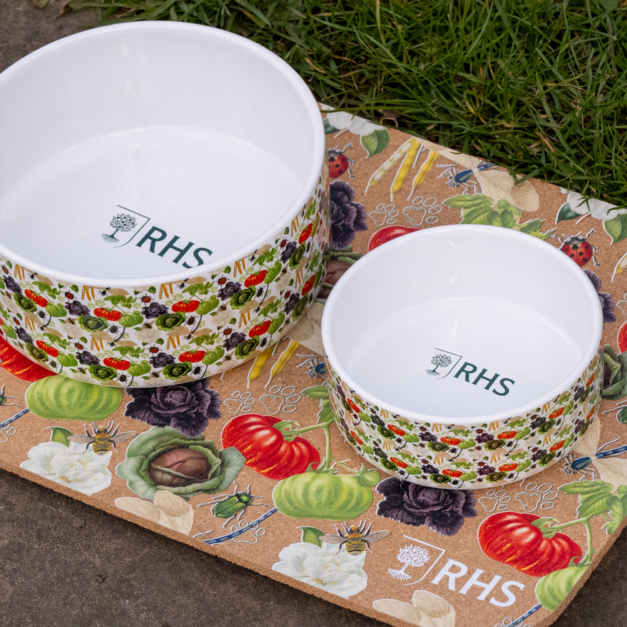 Royal Horticultural Society Pets in the Garden Cork Feeding Mat