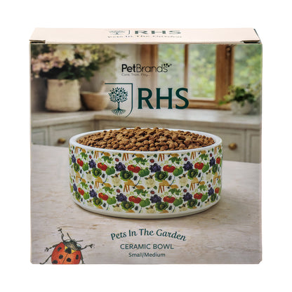 Royal Horticultural Society Pets in the Garden Ceramic Bowl