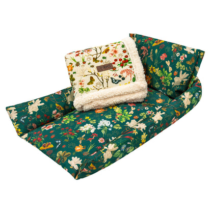 Royal Horticultural Society Pets in the Garden 2in1 Waterproof Mattress