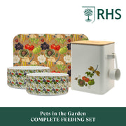 Royal Horticultural Society Pets in the Garden Complete Feeding Set | Large/Extra-Large