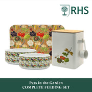 Royal Horticultural Society Pets in the Garden Complete Feeding Set | Small/Medium