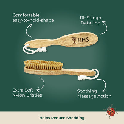 Royal Horticultural Society Pets in the Garden Grooming Brush Set
